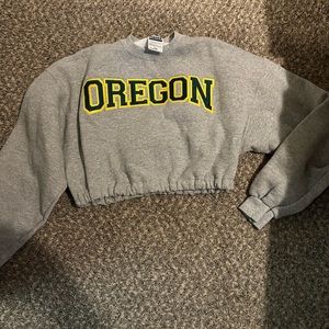 Crop sweatshirt